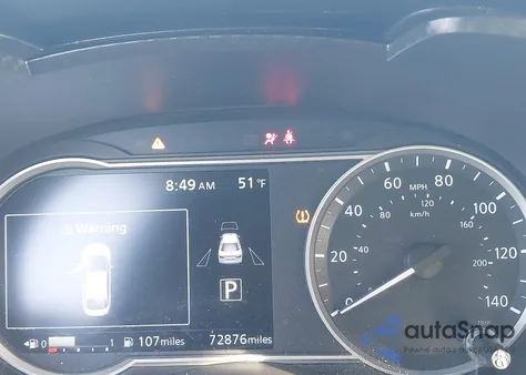 2021 Nissan Versa Sv Xtronic Cvt из США, поврежденный, VIN 3N1CN8EV1ML875164